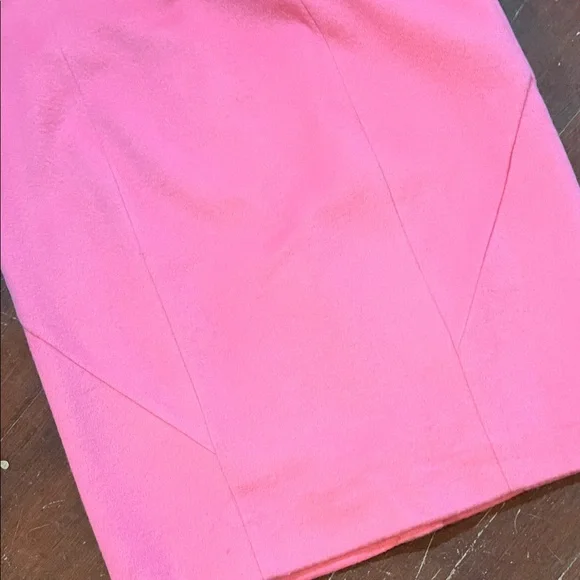 Pink Tartan Vibrant Pink Pencil Skirt - Picture 4 of 10